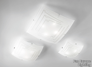 CONCEPT - Glass ceiling light _ Fan Europe Lighting