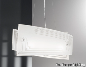 CONCEPT - Glass pendant lamp _ Fan Europe Lighting
