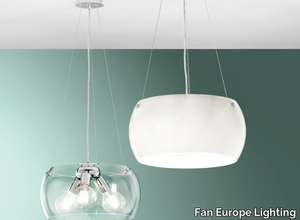 EQUATORE - Blown glass pendant lamp _ Fan Europe Lighting