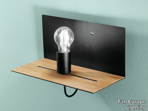 FLASH - Adjustable metal wall lamp with USB _ Fan Europe Lighting