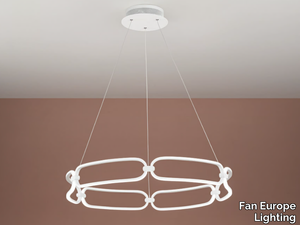 INFINITY - LED aluminium pendant lamp _ Fan Europe Lighting