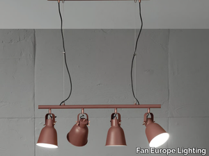 LEGEND - Swivel metal pendant lamp _ Fan Europe Lighting