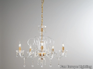 MONALISA - Glass chandelier with crystals _ Fan Europe Lighting