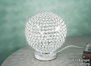 PLANET - Table lamp with crystals _ Fan Europe Lighting