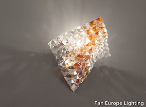 RUMBA - Glass wall lamp with crystals _ Fan Europe Lighting