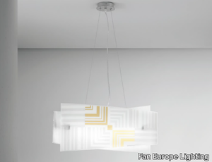 SEVENTY - Glass pendant lamp _ Fan Europe Lighting