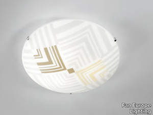 SEVENTY - Glass ceiling light _ Fan Europe Lighting