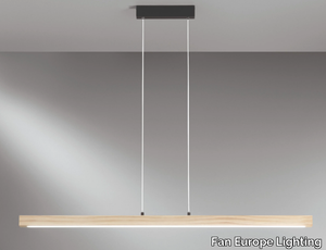JOSEPH - LED adjustable wooden pendant lamp _ Fan Europe Lighting