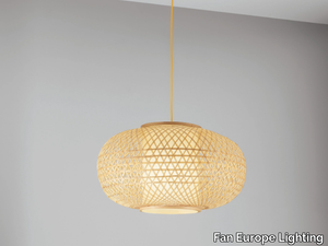 ZEN - Bamboo pendant lamp _ Fan Europe Lighting