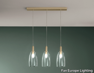 BRANDY S3 - Blown glass pendant lamp _ Fan Europe Lighting