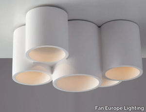 BANJIE PL5 - Plaster ceiling light _ Fan Europe Lighting