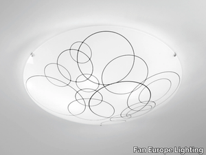 KARMA - Glass ceiling light _ Fan Europe Lighting