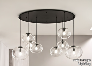 GALAXY - Blown glass pendant lamp _ Fan Europe Lighting
