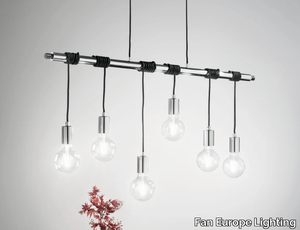 ADMIRAL - Adjustable chrome plated pendant lamp _ Fan Europe Lighting