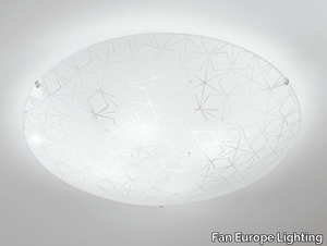 ESAGRAM - Glass ceiling light _ Fan Europe Lighting