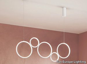 FREDY - LED aluminium pendant lamp _ Fan Europe Lighting