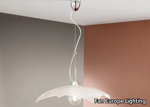 MIRÒ - Glass pendant lamp _ Fan Europe Lighting