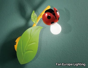 COCCINELLE - Metal wall lamp for children _ Fan Europe Lighting