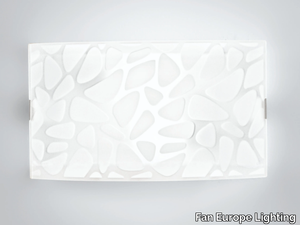 ISLAND - Satin glass wall light _ Fan Europe Lighting