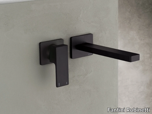 MINT - F809B+M011A - 2 hole wall-mounted washbasin mixer _ Fantini Rubinetti