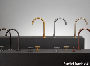 ICONA CLASSIC - 3 hole chromed brass washbasin tap _ Fantini Rubinetti