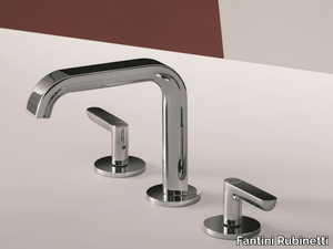 ICONA DECO - 3 hole chromed brass washbasin tap _ Fantini Rubinetti