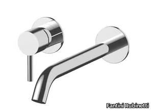 NOSTROMO - E811B+M011A - 2 hole wall-mounted washbasin mixer _ Fantini Rubinetti