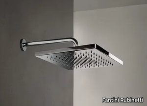 ACQUAFIT 93 K052+02 8027 - Wall-mounted 2-spray stainless steel overhead shower _ Fantini Rubinetti