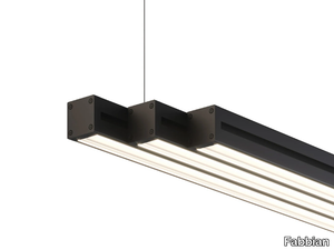 LIGHT GLIDE - LED Anodized aluminium pendant lamp _ Fabbian