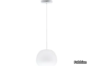 LUMI MOCHI - Blown glass pendant lamp _ Fabbian