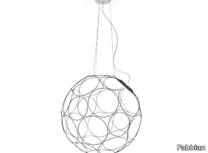 GIRO - LED steel pendant lamp _ Fabbian