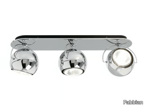 BELUGA STEEL - Adjustable ceiling lamp _ Fabbian