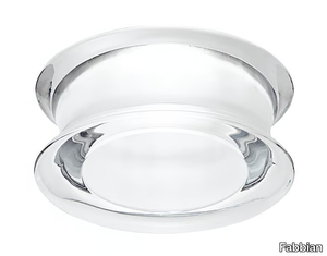 ELI - Recessed crystal spotlight for false ceiling _ Fabbian