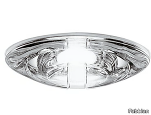 JNAT - Recessed crystal spotlight for false ceiling _ Fabbian