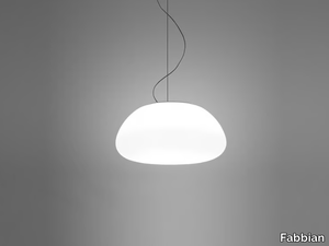 LUMI POGA - Glass pendant lamp _ Fabbian