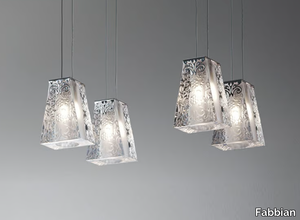 VICKY - Crystal pendant lamp _ Fabbian