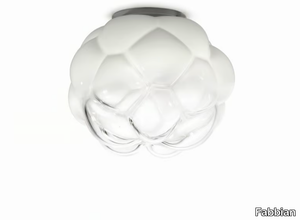 CLOUDY - Glass ceiling light _ Fabbian