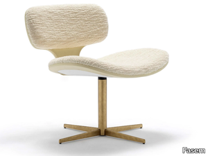 REST - Swivel fabric dedar Atlas easy chair _ Fasem