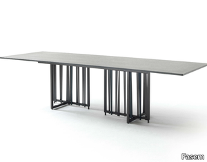 ADELE - Rectangular granite table _ Fasem