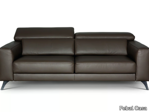 INVITO 01 - Recliner leather sofa _ Febal Casa