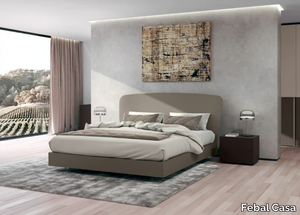 MARCEL - Bed with high headboard _ Febal Casa