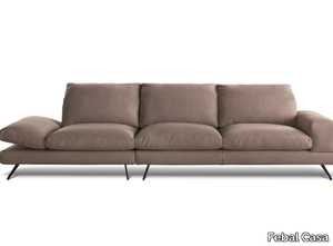 SCENA 02 - 3 seater fabric sofa with headrest _ Febal Casa