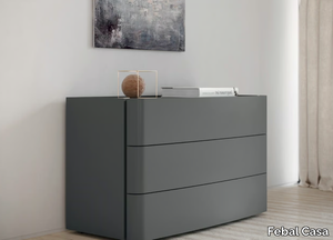 MARLENE - Chest of drawers with integrated handles _ Febal Casa