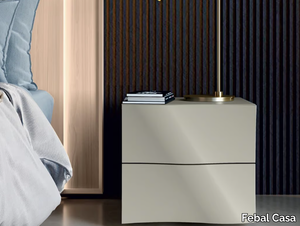 ANTIBES - Bedside table with drawers _ Febal Casa