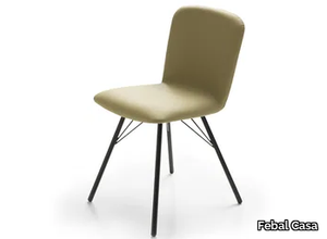 DAFNE - Upholstered PVC chair _ Febal Casa