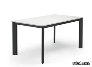 IRIS - Extending melamine-faced chipboard table _ Febal Casa