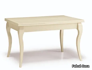 MALESIA - Extending rectangular wooden kitchen table _ Febal Casa