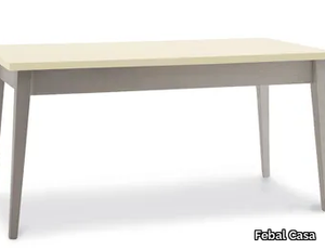 MARTINICA - Rectangular ash kitchen table _ Febal Casa