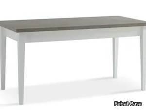 PORTOGALLO - Extending rectangular solid wood table _ Febal Casa