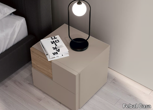 JEAN - Bedside table with drawers _ Febal Casa